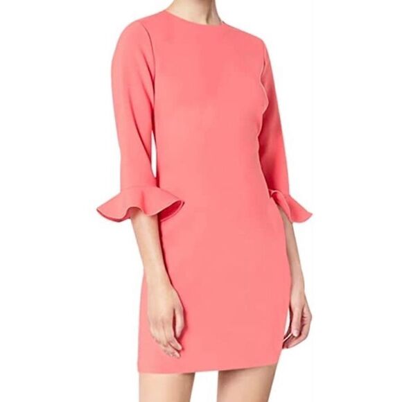 LIKELY Women's Bedford Dress Coral Haze size 4 NWT - Picture 1 of 6